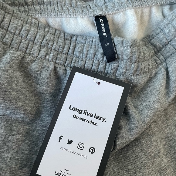 (2/$80) NWT lazy pant sweat short - Picture 4 of 5